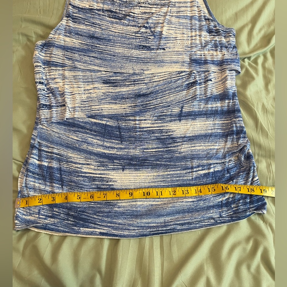 CATO Abstract Ruffle Tank - Picture 10 of 14